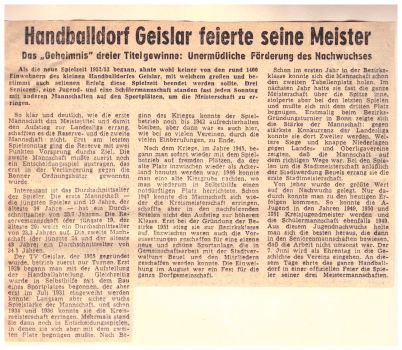 1952-53 Eine Saison mit Aufstieg in die Landesliga36